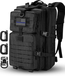 MOLLE Assault Pack, Tactical Backpack Military Army Camping Rucksack, 3-Day Pack